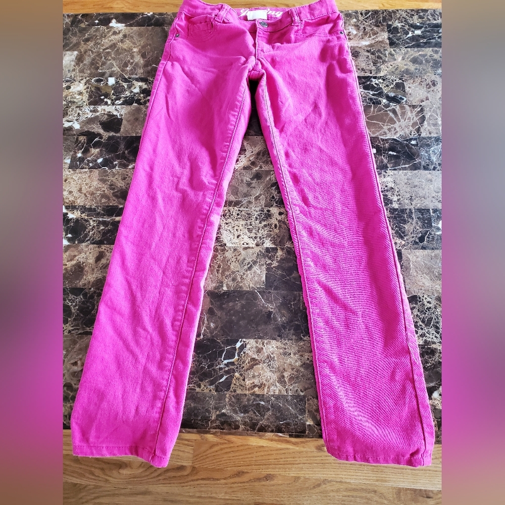 Crazy 8 Pink Skinny Jeans Vibrant Denim